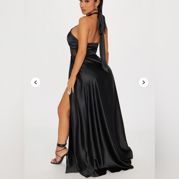 Fashion Nova - Mariam Satin Gown - Picture 5 of 5